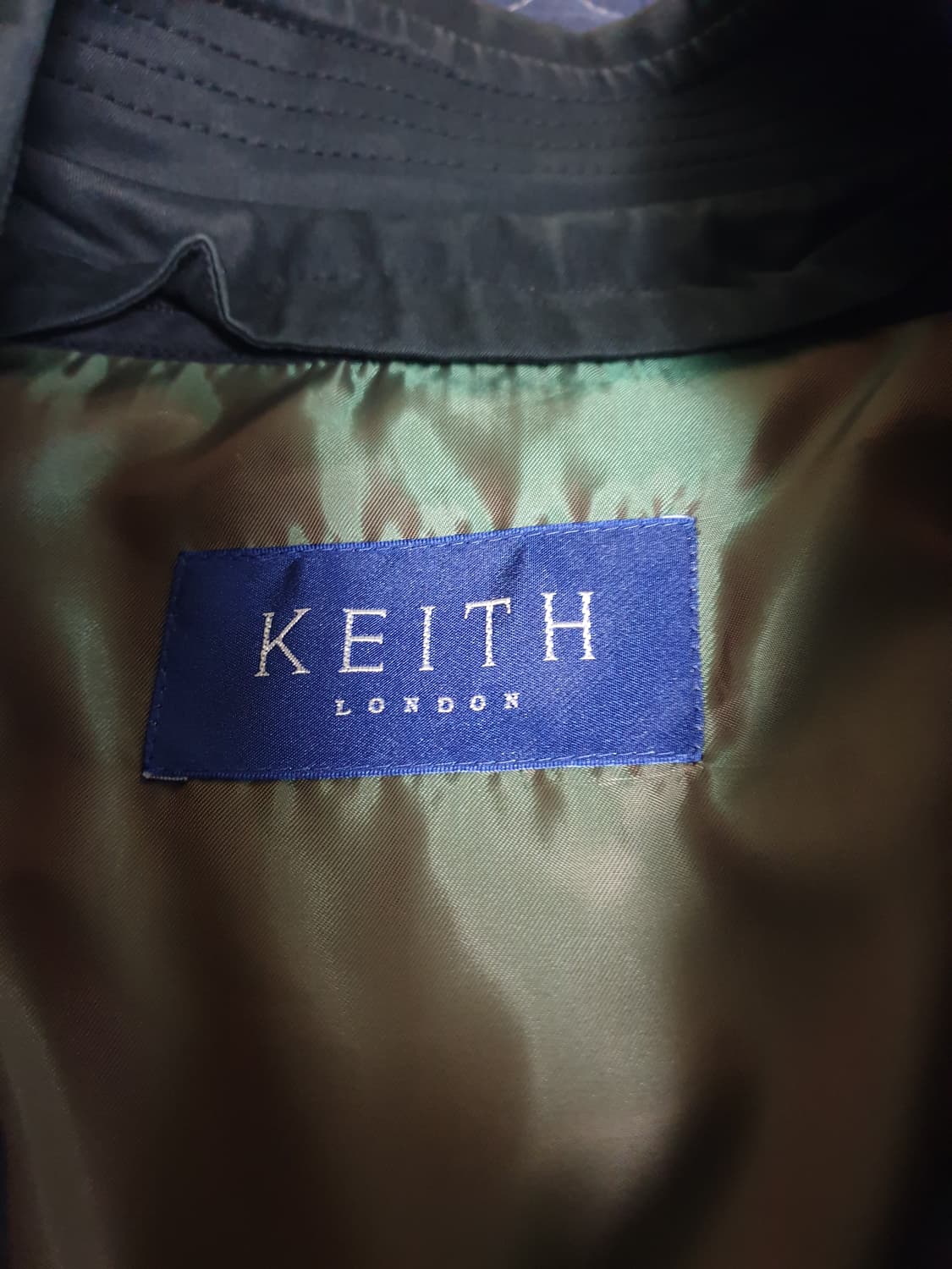 키이스 벨티드 트렌치 롱코트 네이비 (S) 55사이즈 상품이미지4