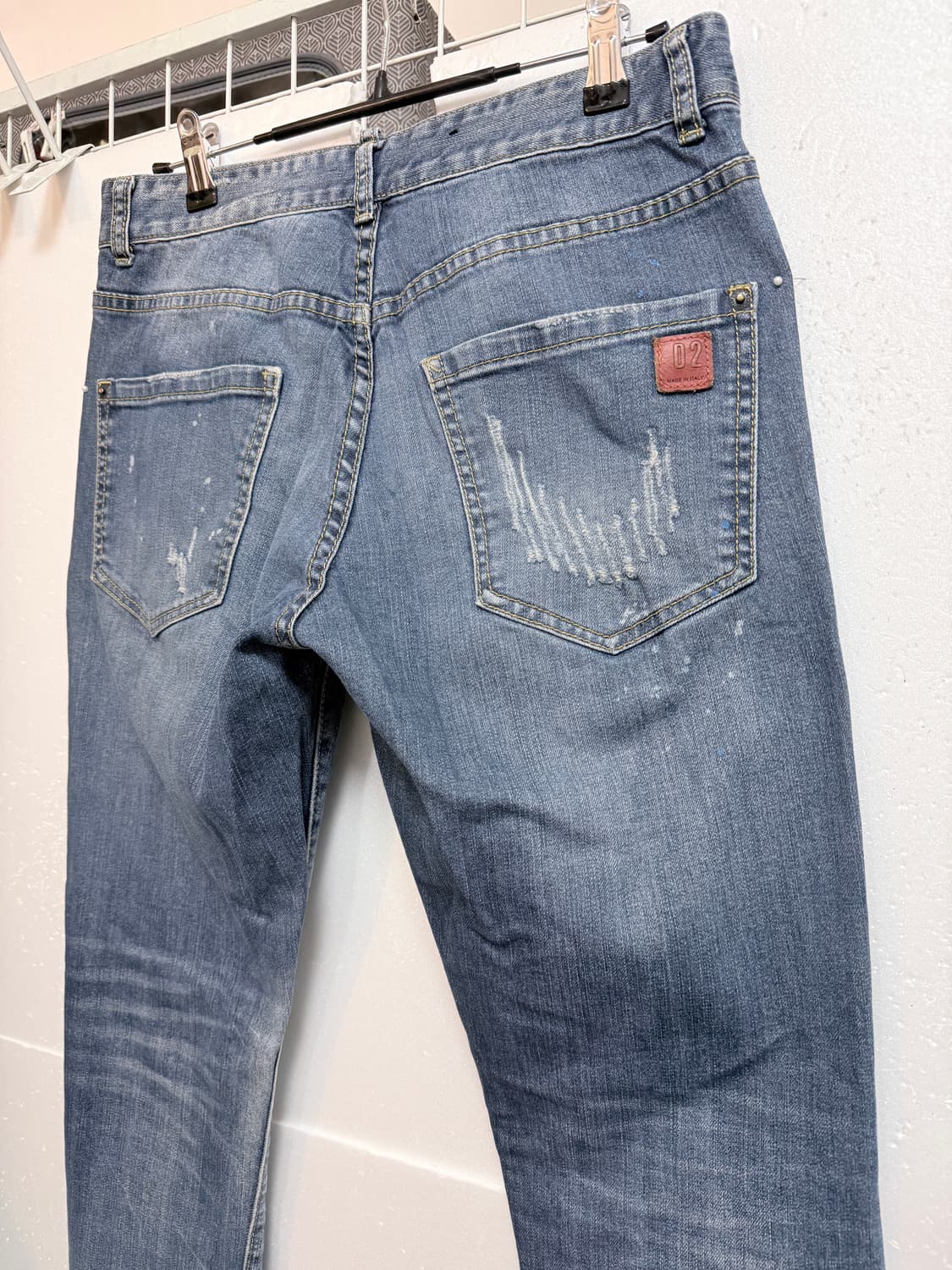 DSQUARED2 디스퀘어드2 디스트로이드 슬림 데님 팬츠 46 상품이미지6