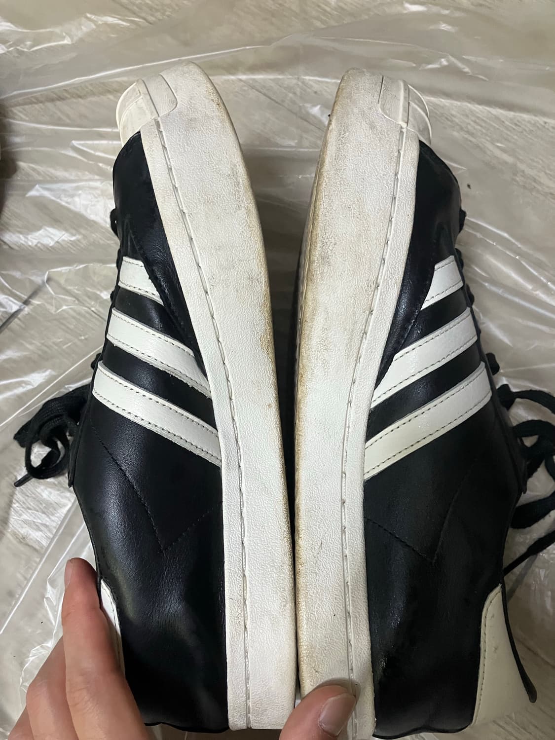 Y-3 요지스타 블랙 화이트 (285) 상품이미지4