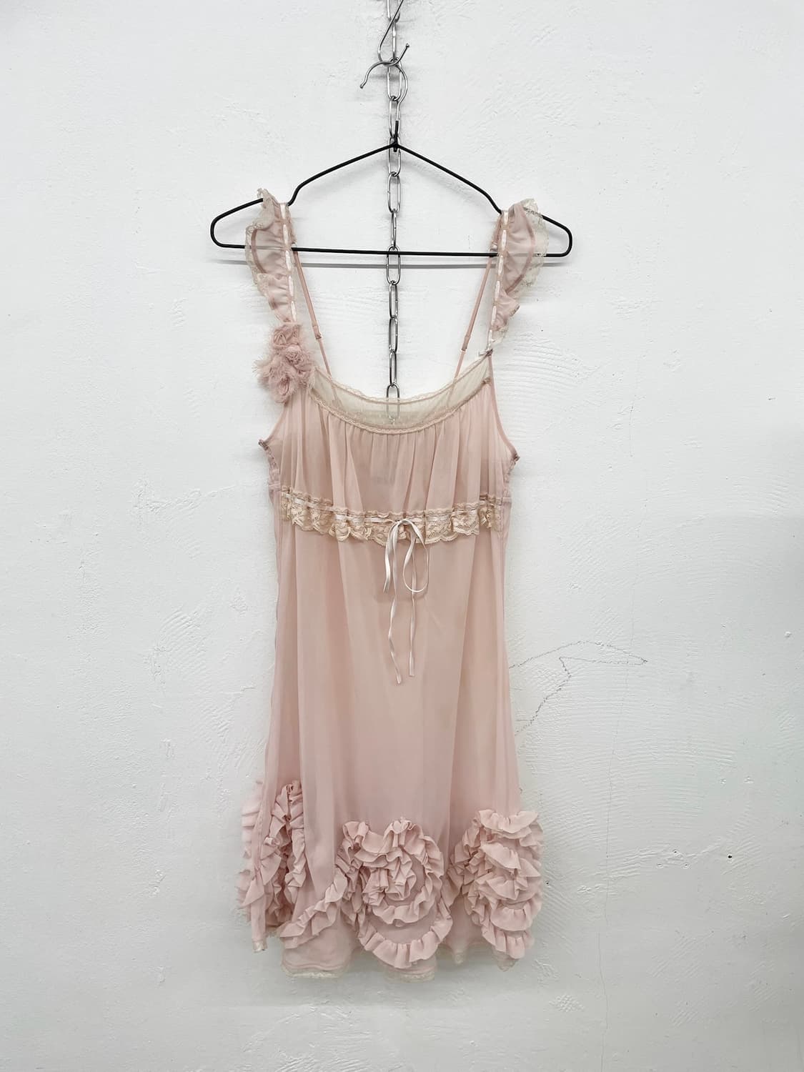 에블린 로즈 프릴 슬립 상품이미지4