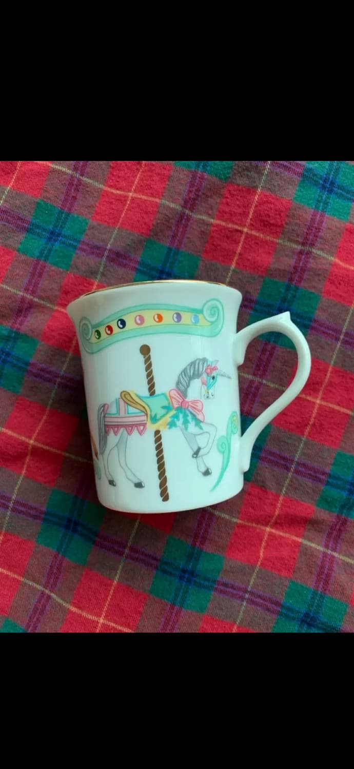 레녹스 회전목마 머그 4개 상품이미지2