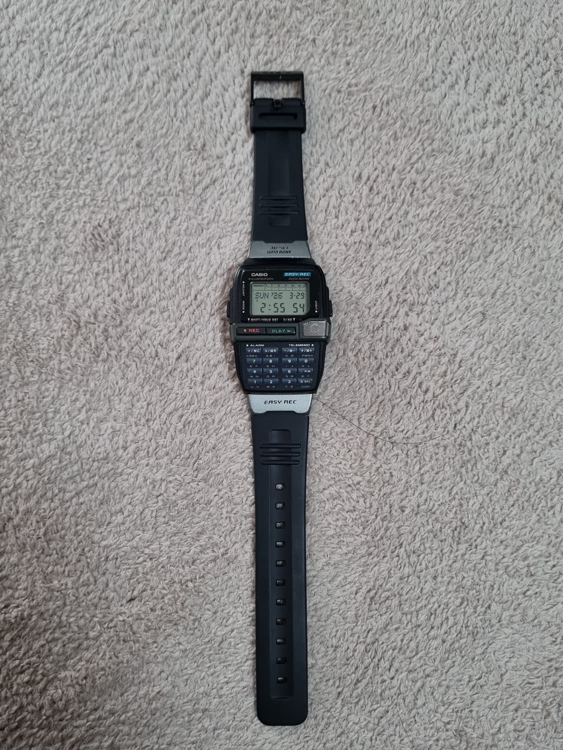 빈티지 카시오 녹음기 시계 DBC-V50 상품이미지2