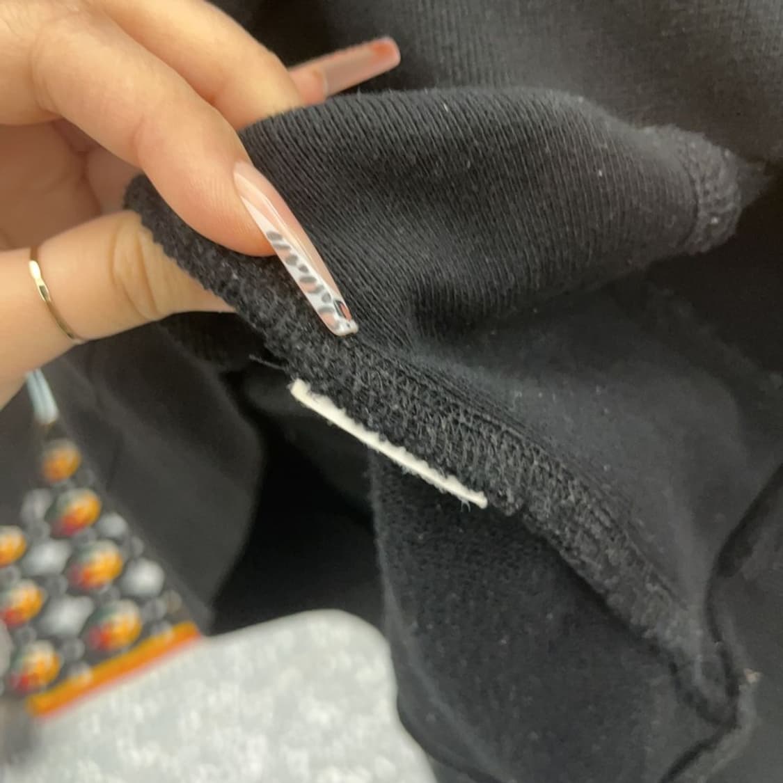 엄브로 X 니벨크랙 올드스쿨 스트릿 빅로고 후드티 M C08226 상품이미지6