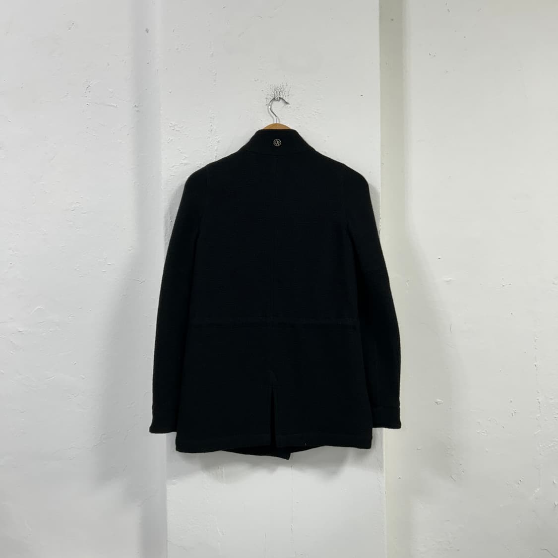 아르마니 블랙 스트링 울 자켓  상품이미지5