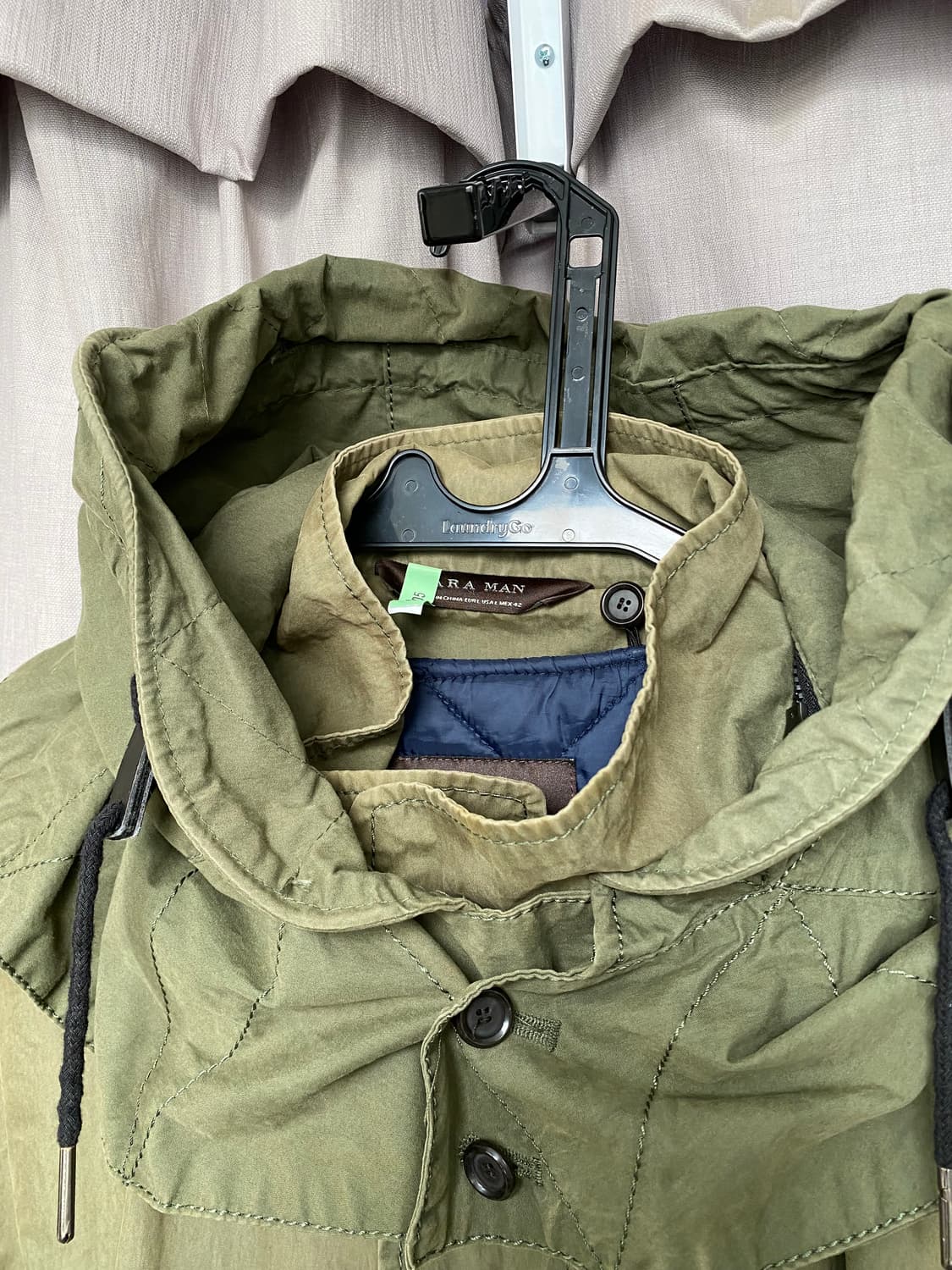 Zara fishtail military parka 상품이미지4