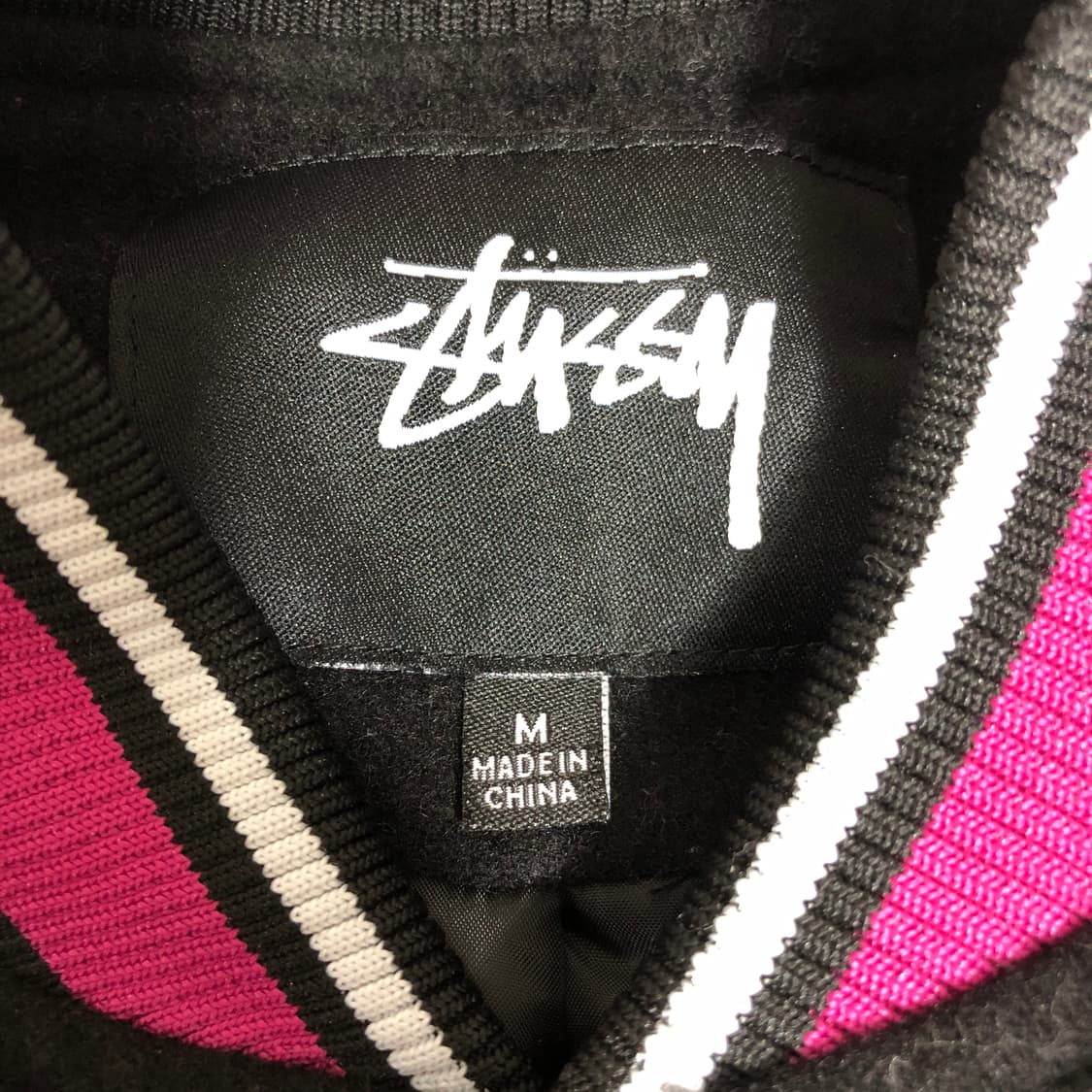 스투시 바시티 스타디움 점퍼 m 상품이미지2