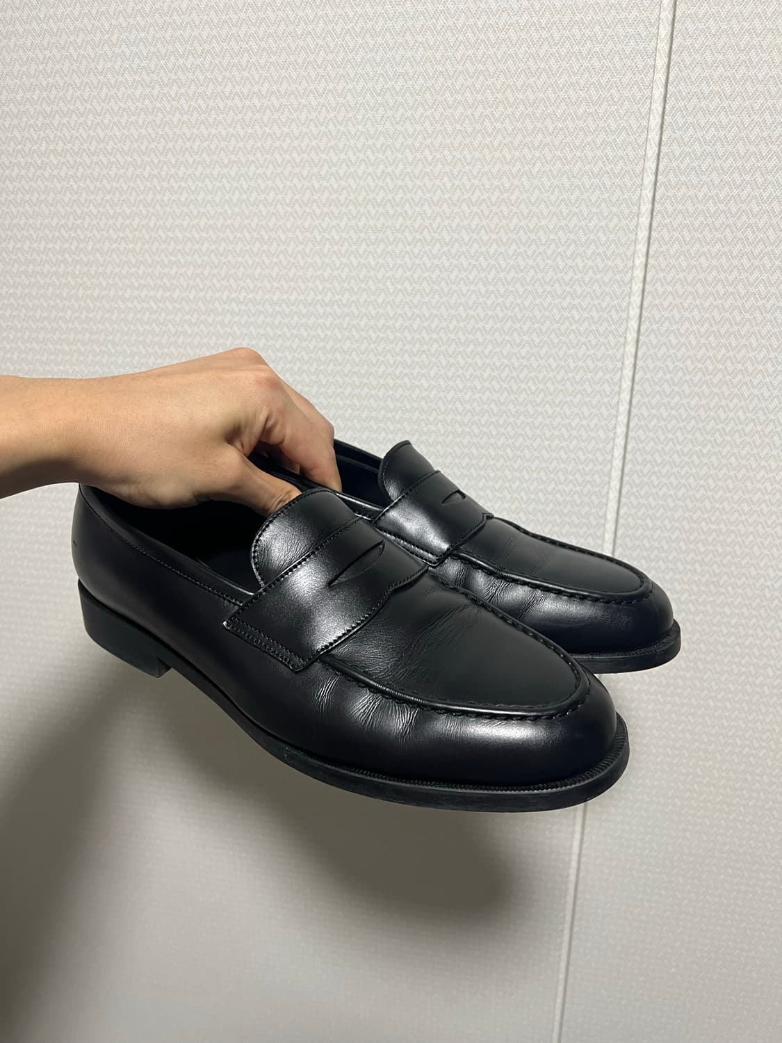 포스트맨 타이프라이터 로퍼 블랙 260 상품이미지2