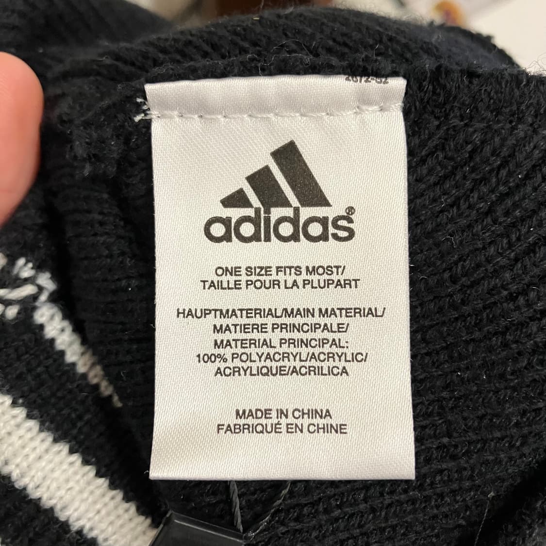 N137 아디다스 삼선 비니 상품이미지3