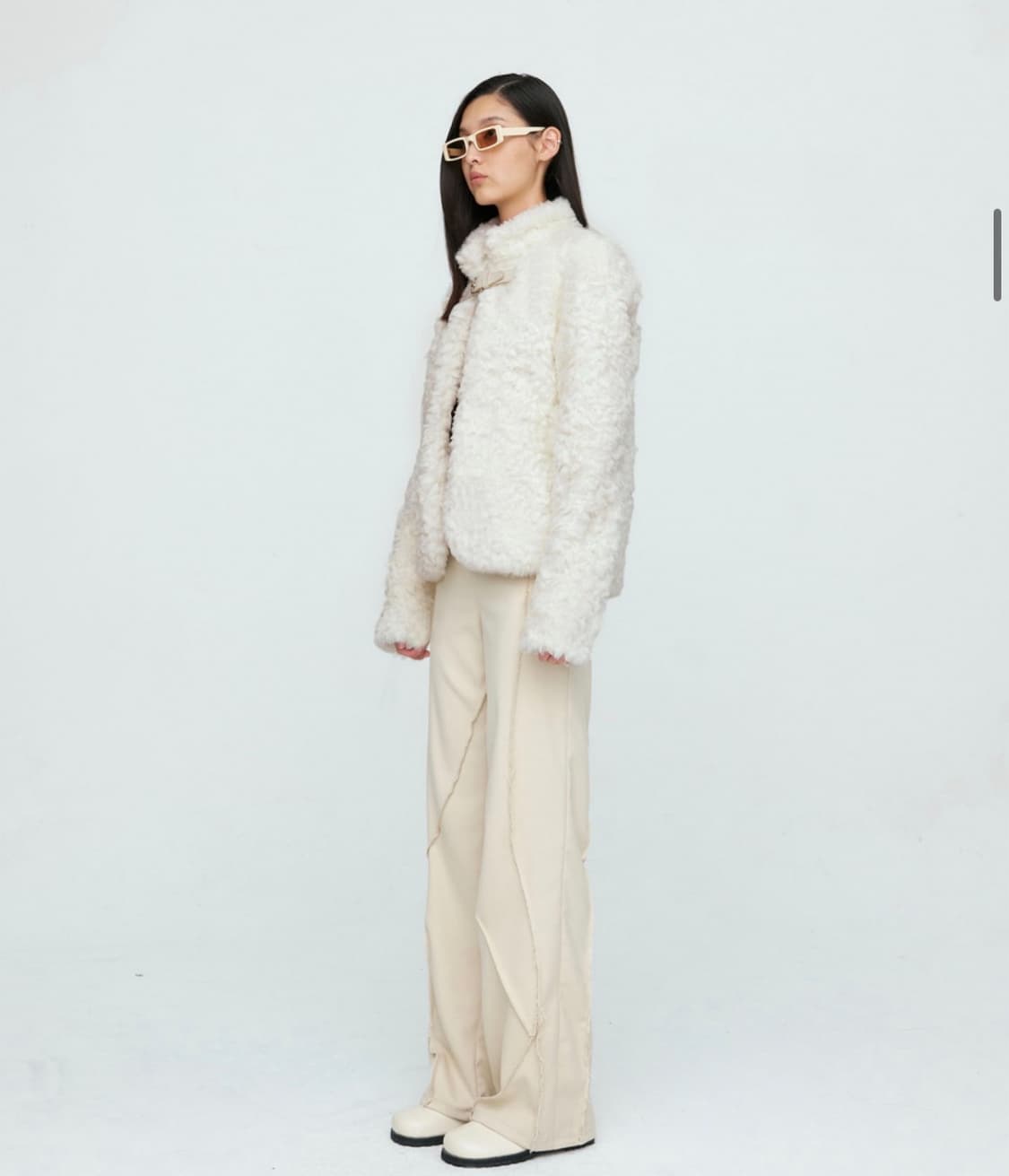 새상품 나체 리버시블 퍼자켓  상품이미지4