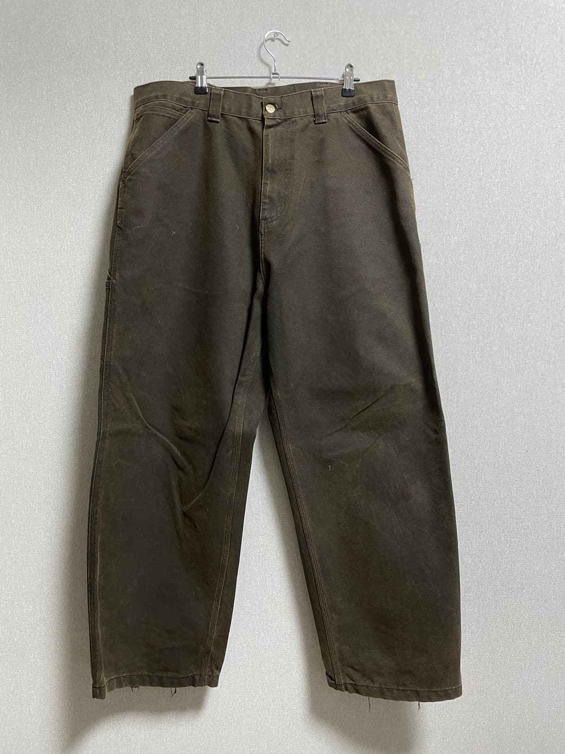 칼하트 싱글니 브라운 L 상품이미지1