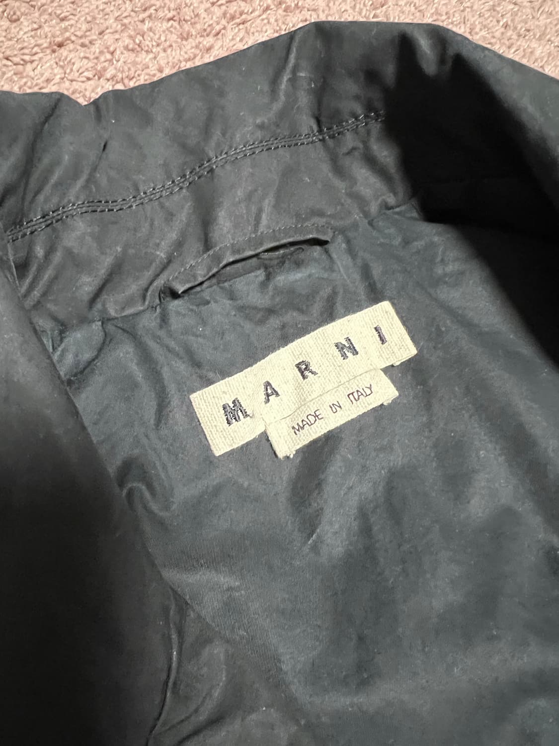 MARNI 마르니 코튼 더블 트렌치 코트 s/s (50) 상품이미지2