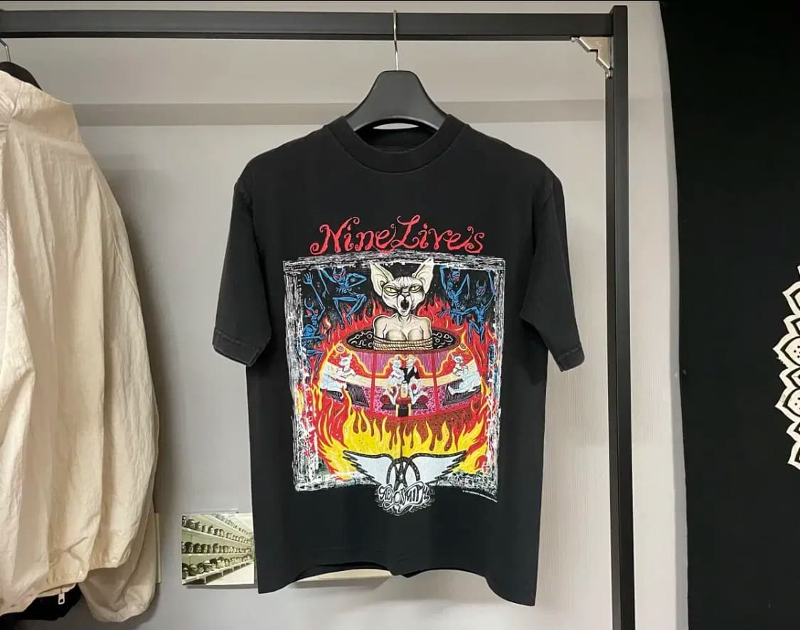 에어로스미스 90s 밴드티 상품이미지1