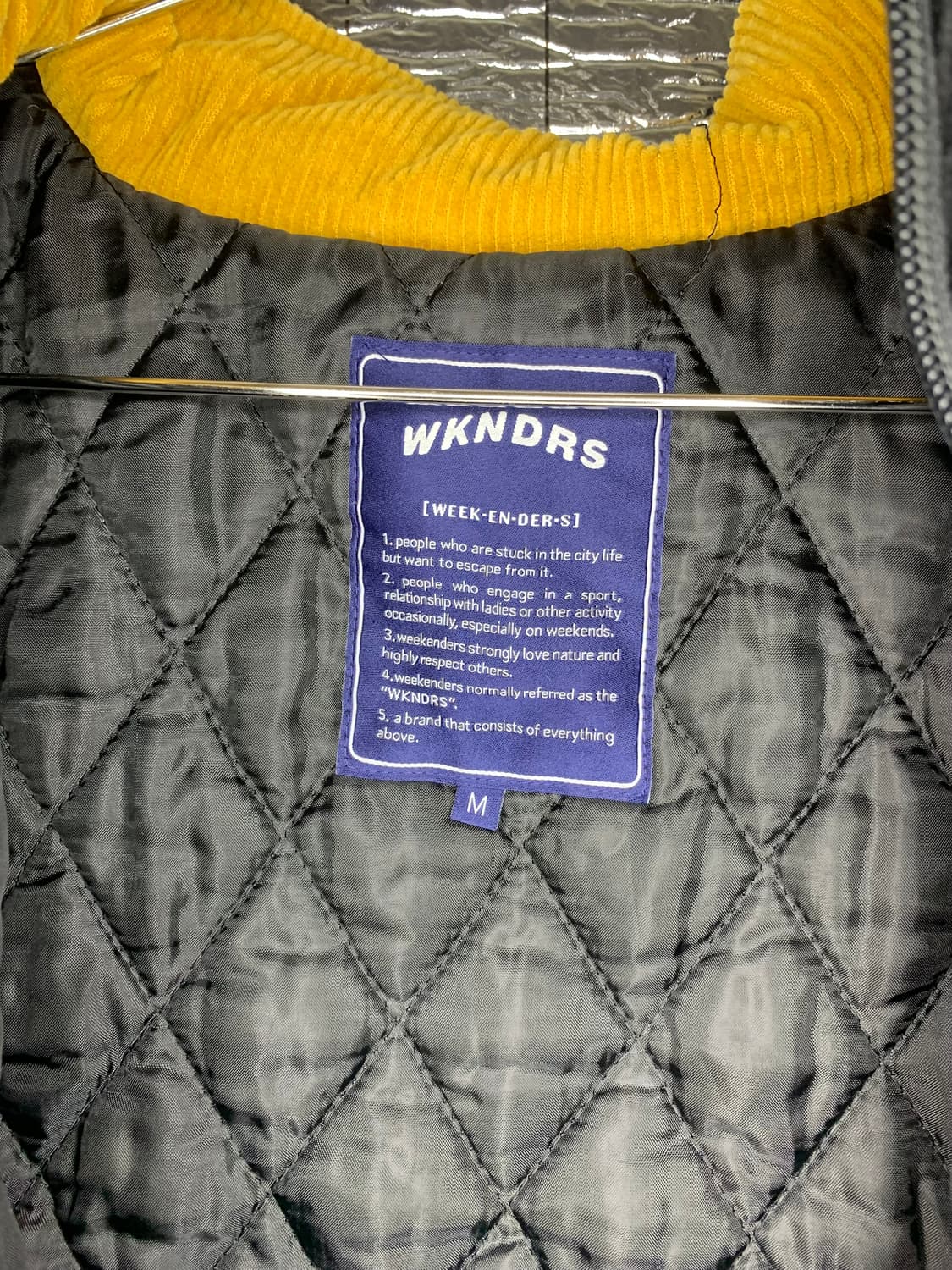 WKNDRS 21F/W 컷티드 피에롯 JK 상품이미지6