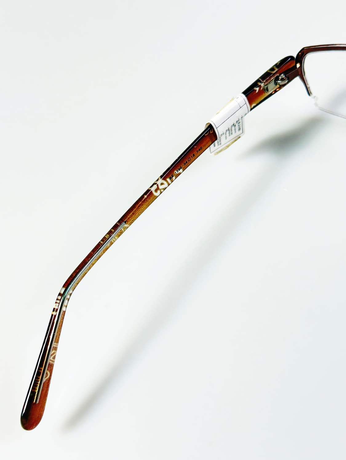 BROWN EYES 반무테 스퀘어 브라운 메탈 빈티지 안경 상품이미지7