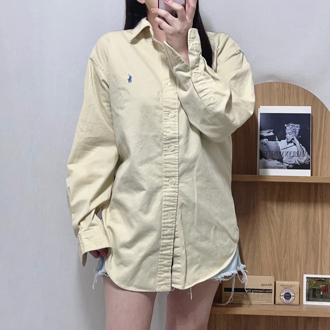 [정품] 폴로 버터 / 소라포니 솔리드 셔츠 [ BLAIRE S ] 상품이미지1