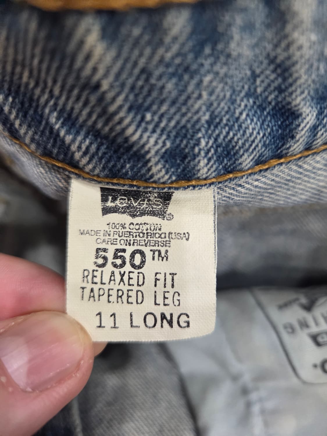 90's 리바이스 550 청바지 상품이미지3
