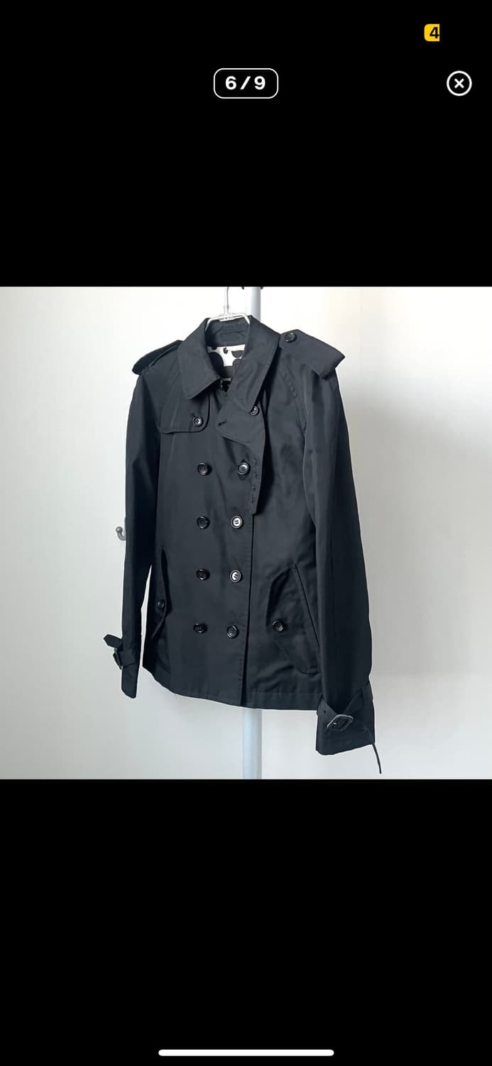 꼼데가르송 옴므플러스 숏 트렌치 자켓 상품이미지5