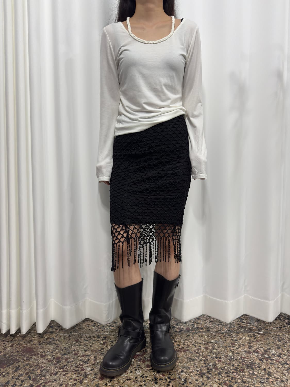 design net midi skirt 상품이미지4