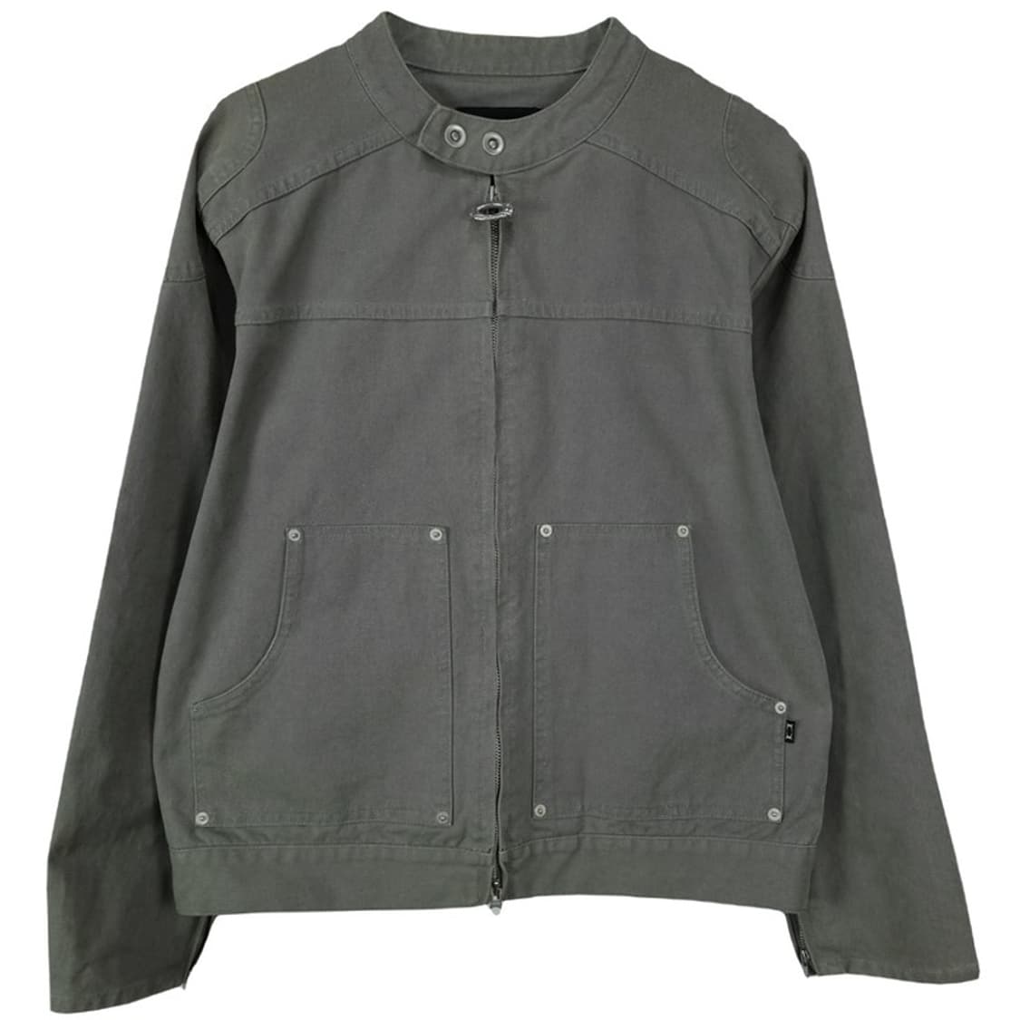 [크리틱] 투웨이 집업 코튼 바이커 자켓 M19442 상품이미지2