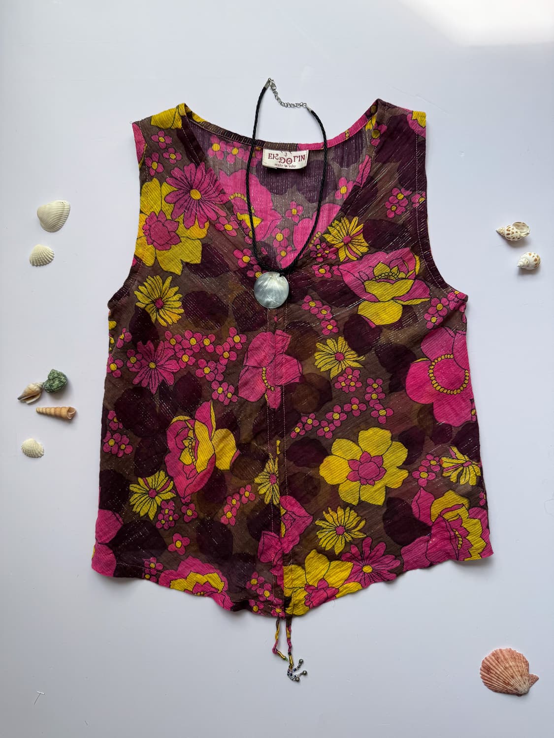 Hawaiian Floral Top 0303 상품이미지4