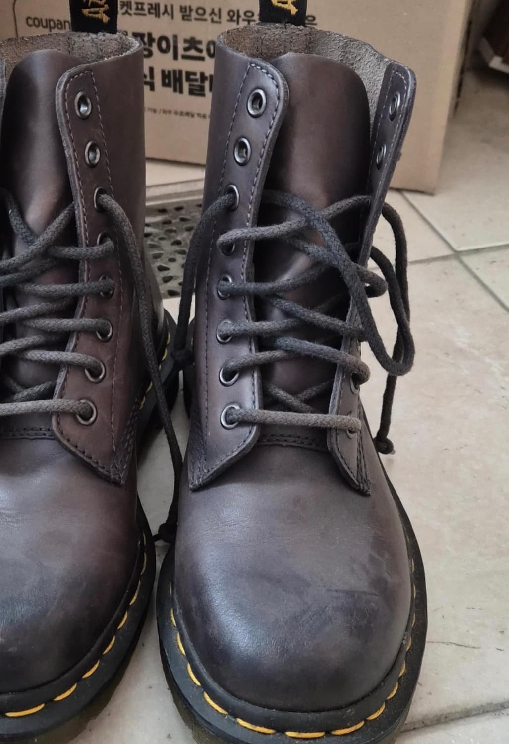 닥터마틴 1460 브라운 230 uk 4 상품이미지3