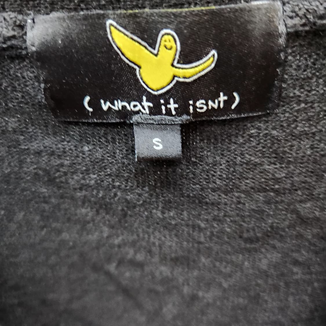 와릿이즌 로고 오버핏 가디건 S(L) 상품이미지5