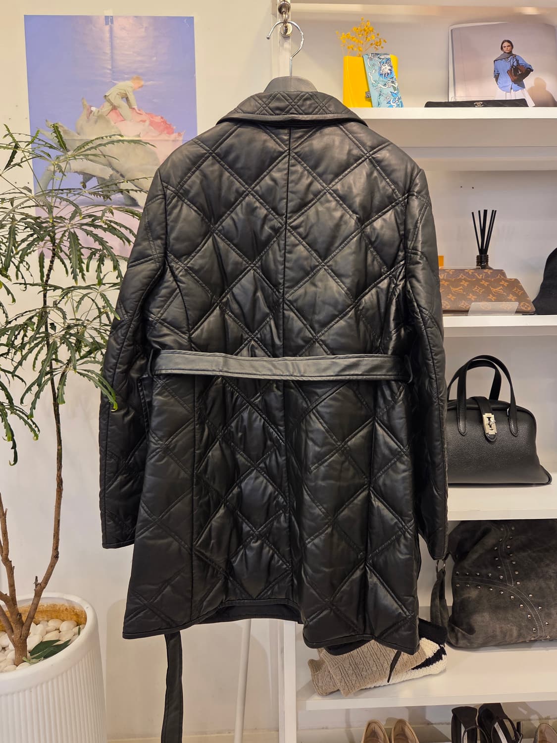 LBL 양가죽 퀼팅 (구스) 코트 상품이미지9