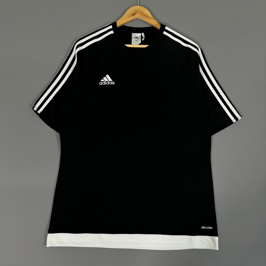 아디다스 져지 반팔티 블랙 2XL [072404] 상품이미지3