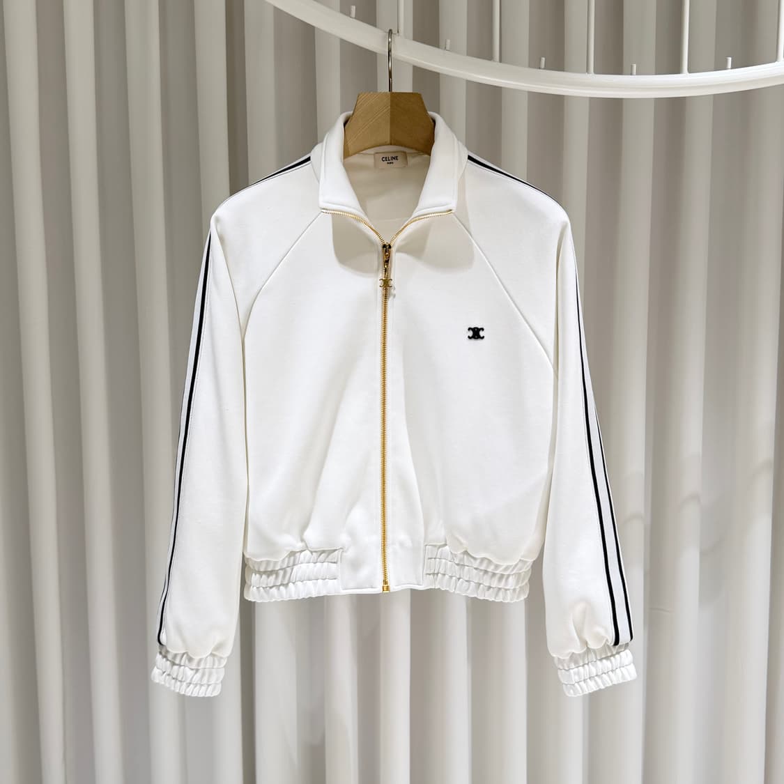 (A+/M) / 셀린느 트리오페 트랙수트 자켓 화이트 상품이미지1