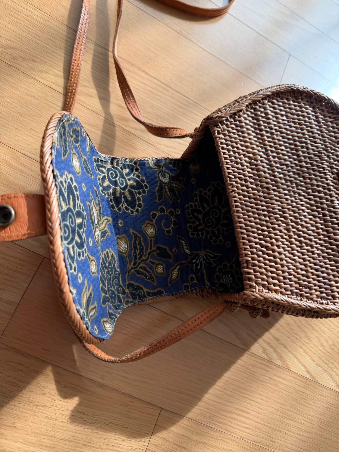 발리산 라탄 가방 상품이미지2