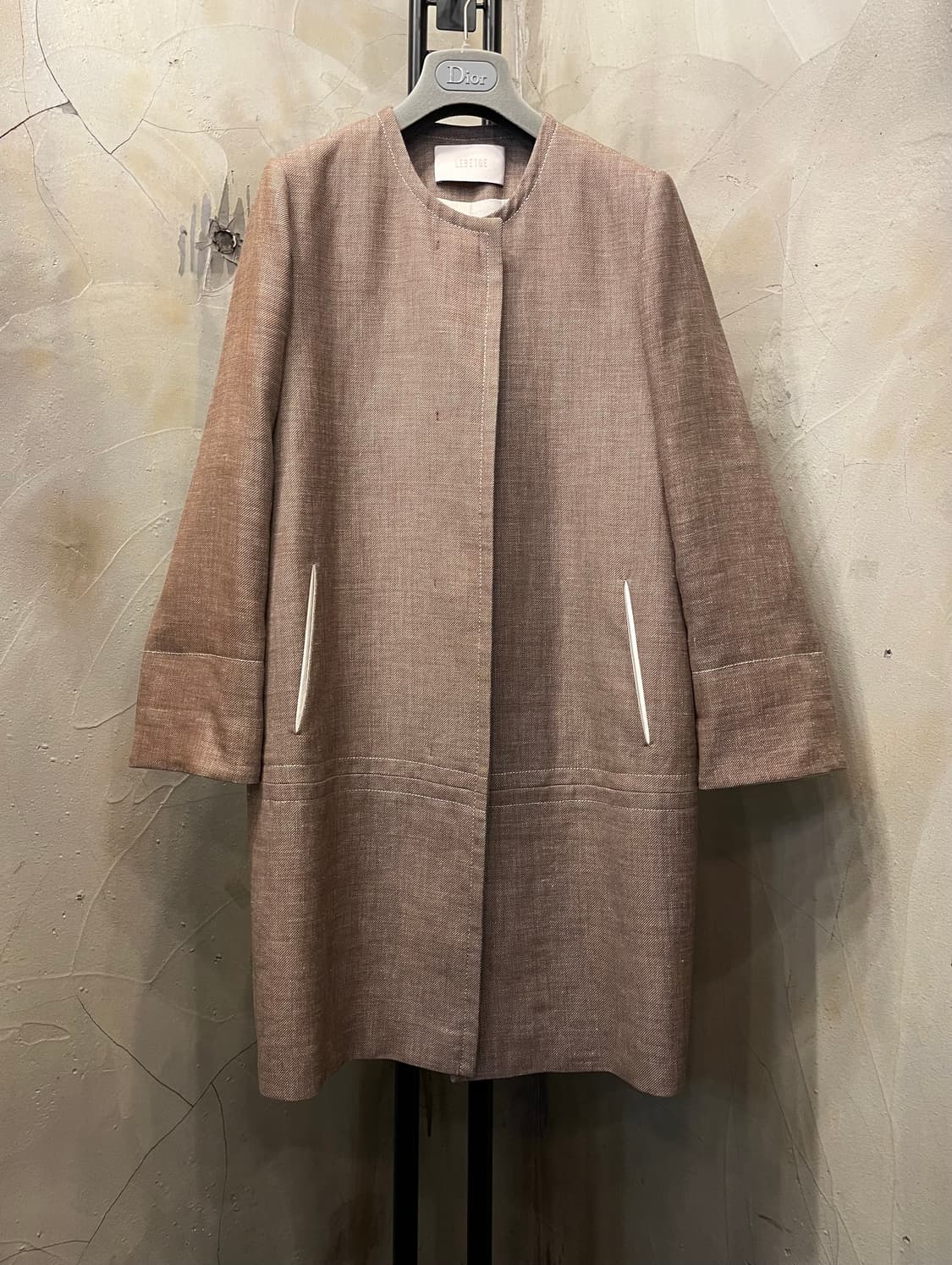 르베이지 린넨 롱코트 66 상품이미지1