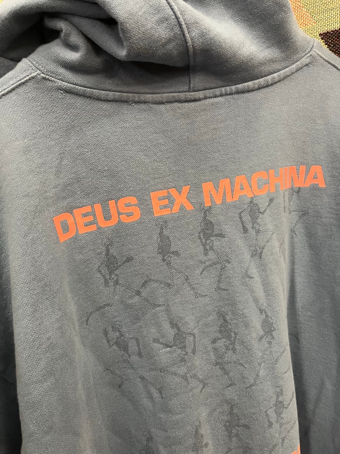 데우스 엑스 마키나 액티브 리스닝 빈티지 후드티 #csz675 상품이미지4