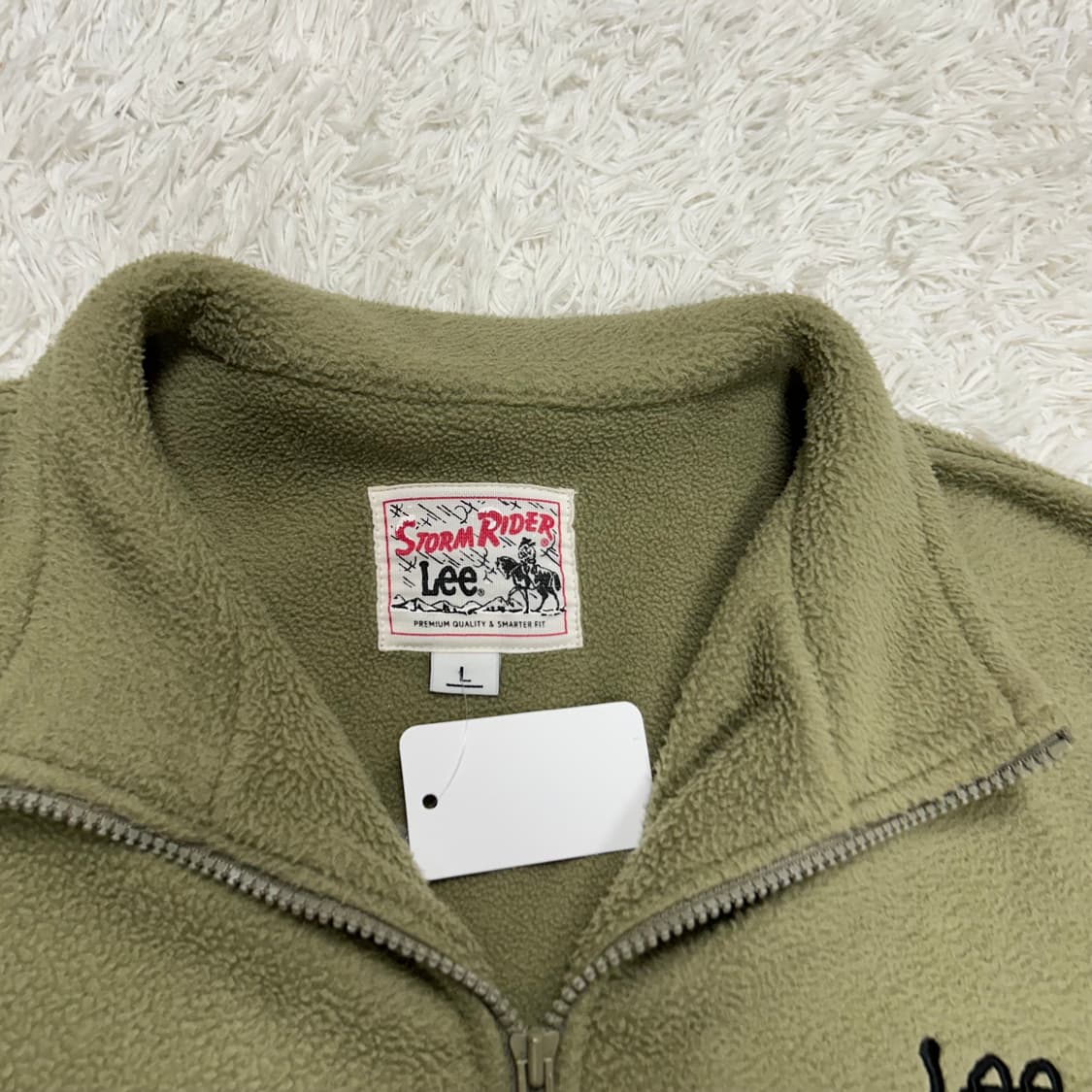 LEE Olive Green Fleece Jacket 상품이미지6