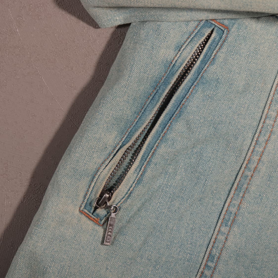 DENIM FAKE FUR JACKET 상품이미지5