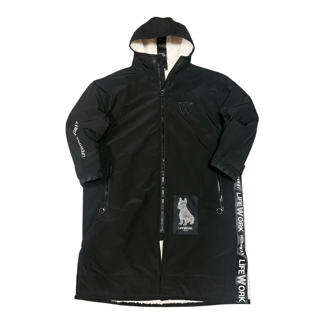 ✨ (바배) 라이프워크 리버시블 뽀글이 플리스 집업 롱패딩 상품이미지2