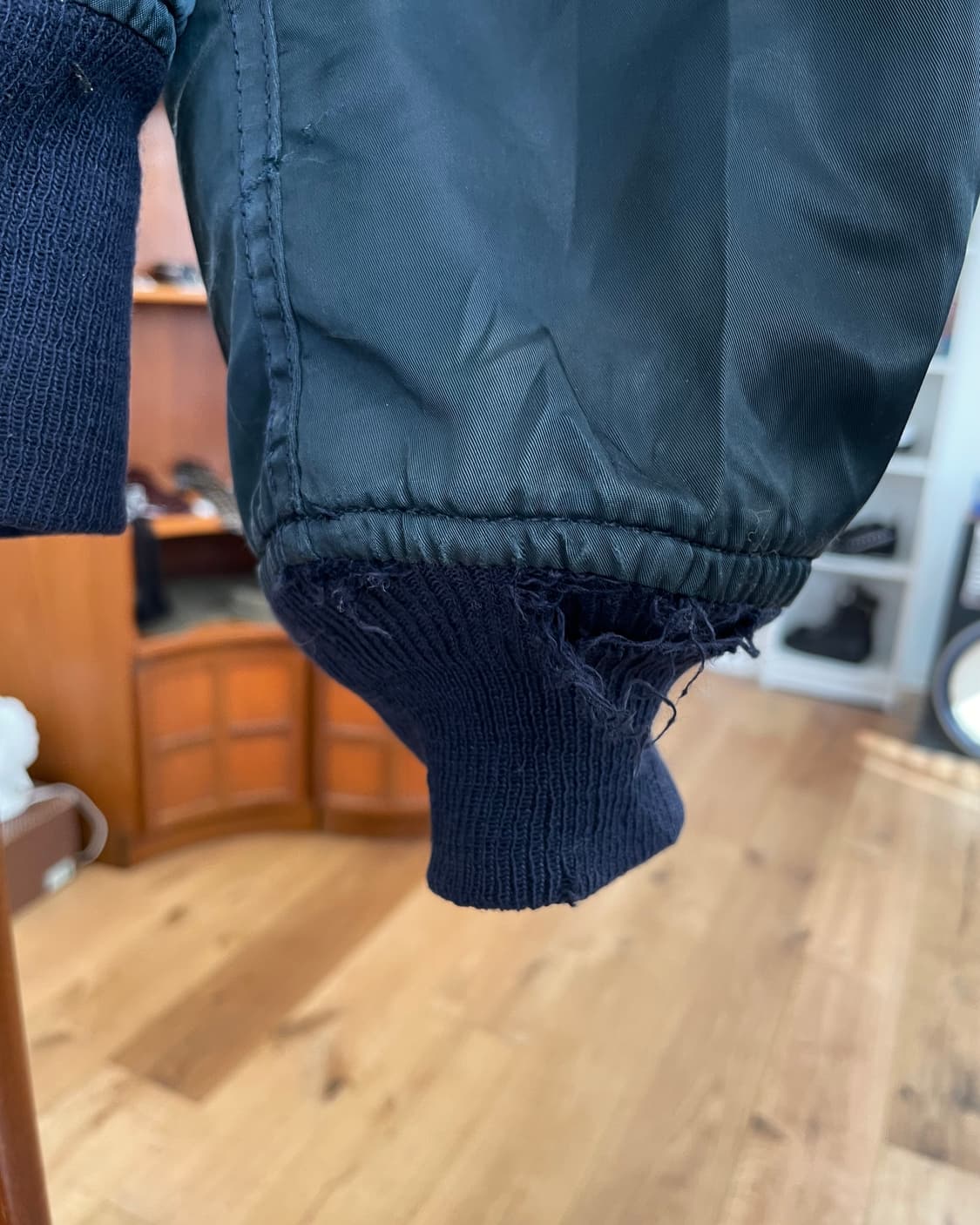 [M] 90s 알파인더스트리 ma-1 봄버 자켓 상품이미지4