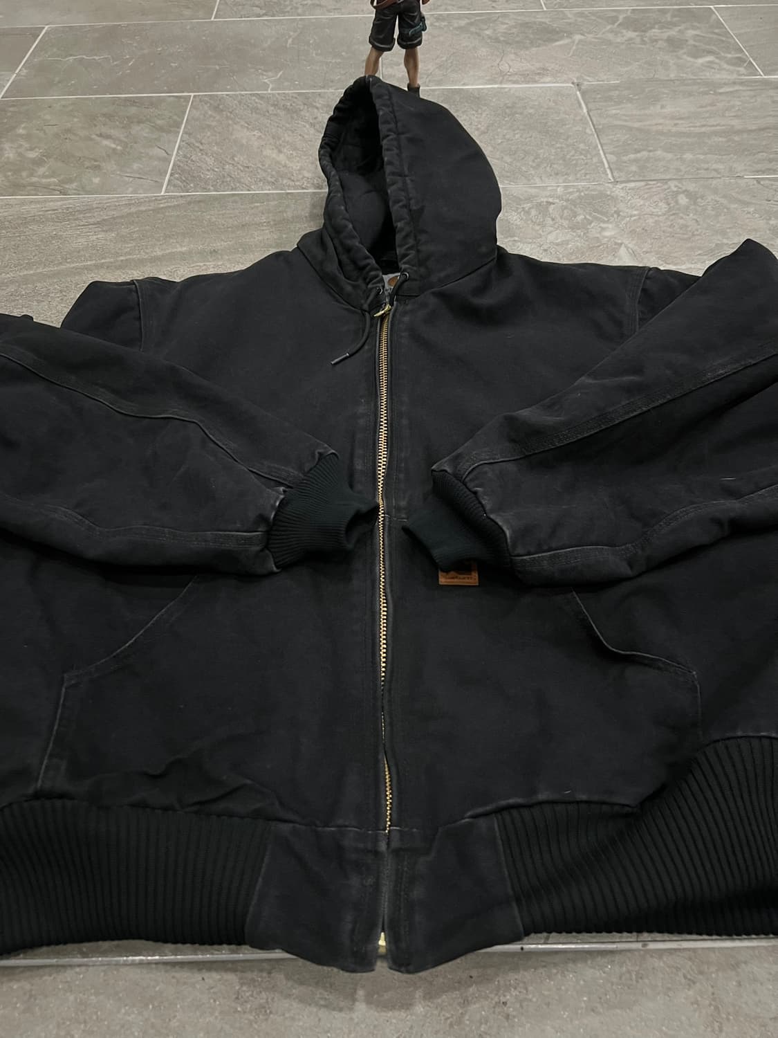 (XL) 칼하트 덕 액티브 후드자켓 J130 BLK 블랙 상품이미지7