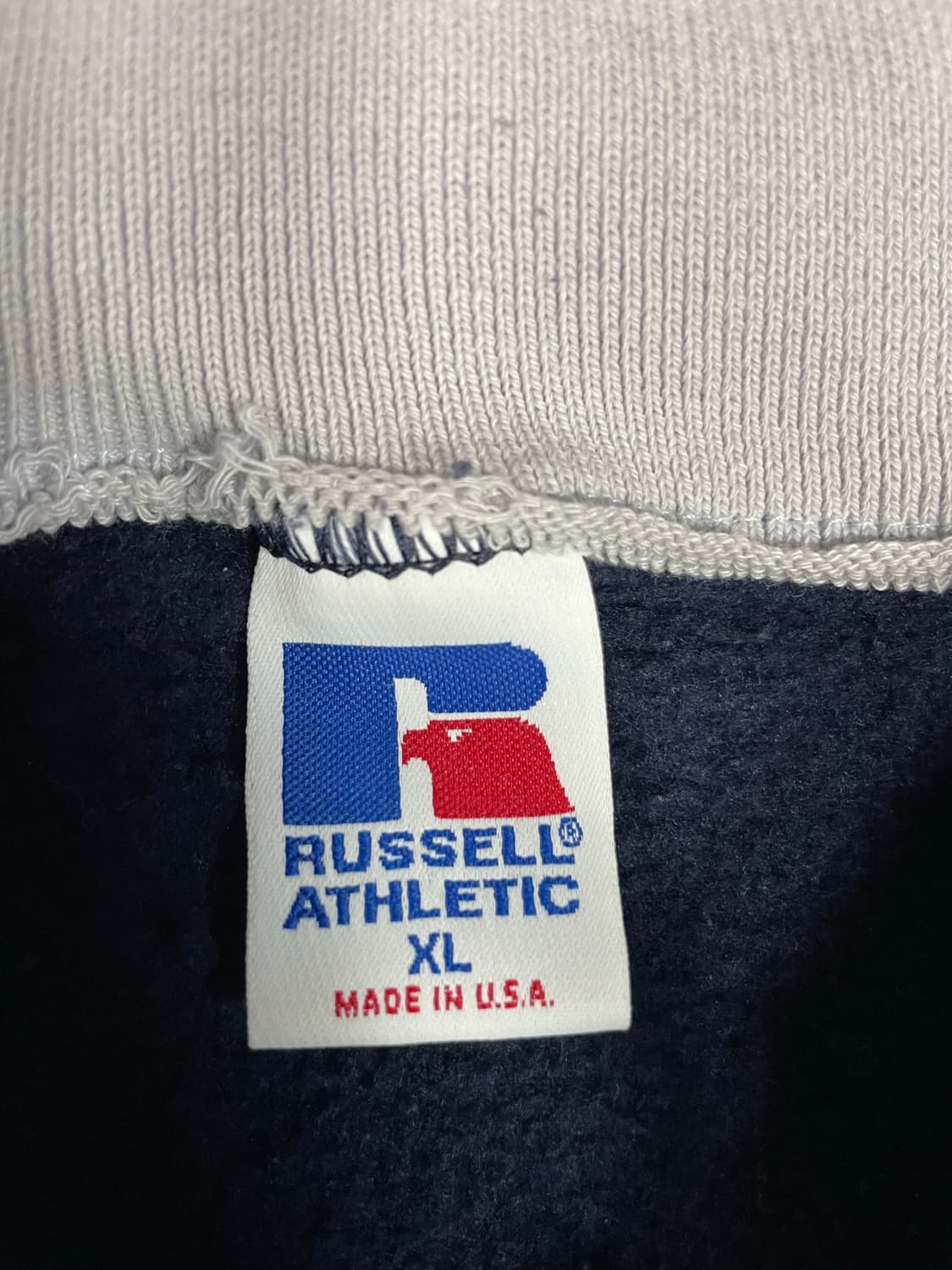 90s RUSSELL US NAVY 코스트가드 스웻 상품이미지6