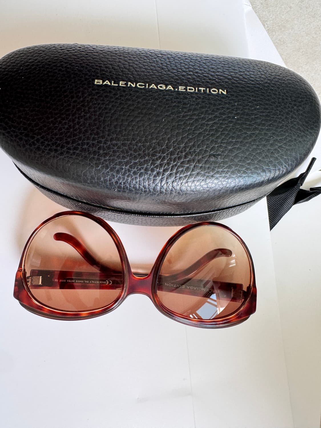 BALENCIAGA 에디션 선글라스 브라운 상품이미지1