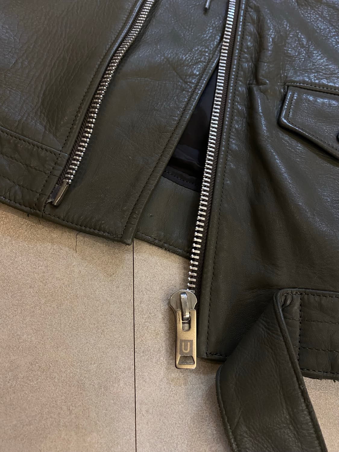 Undercover Leather Jacket 상품이미지6