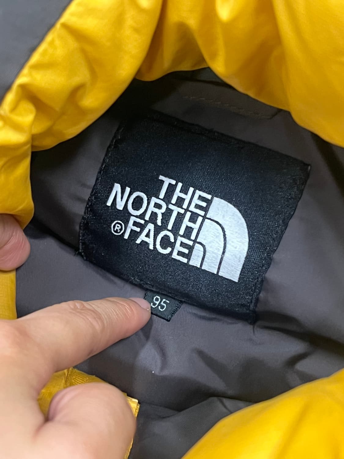 (M) 노스페이스 700필 구스다운 패딩 상품이미지4