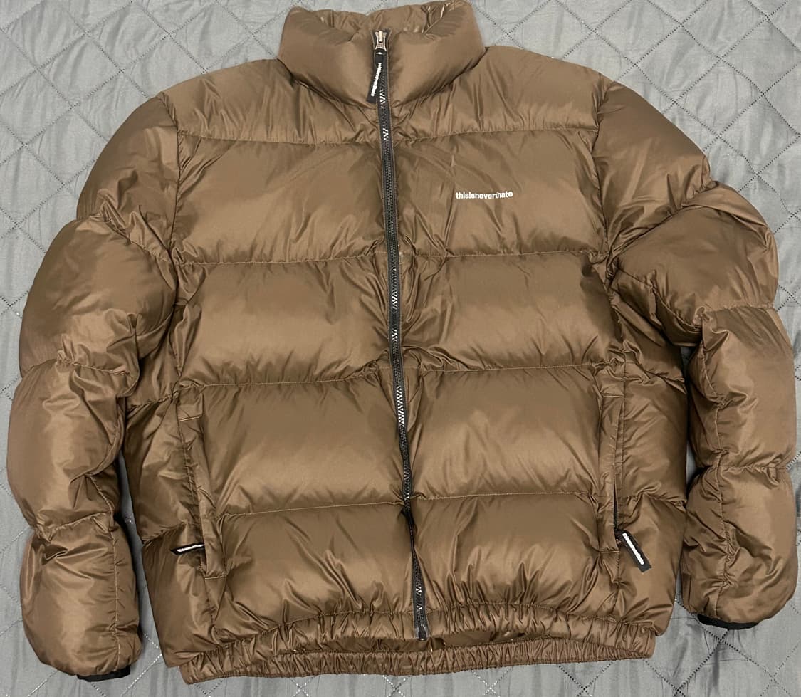 디스이즈네버댓 디네댓 패딩 브라운 L 상품이미지2
