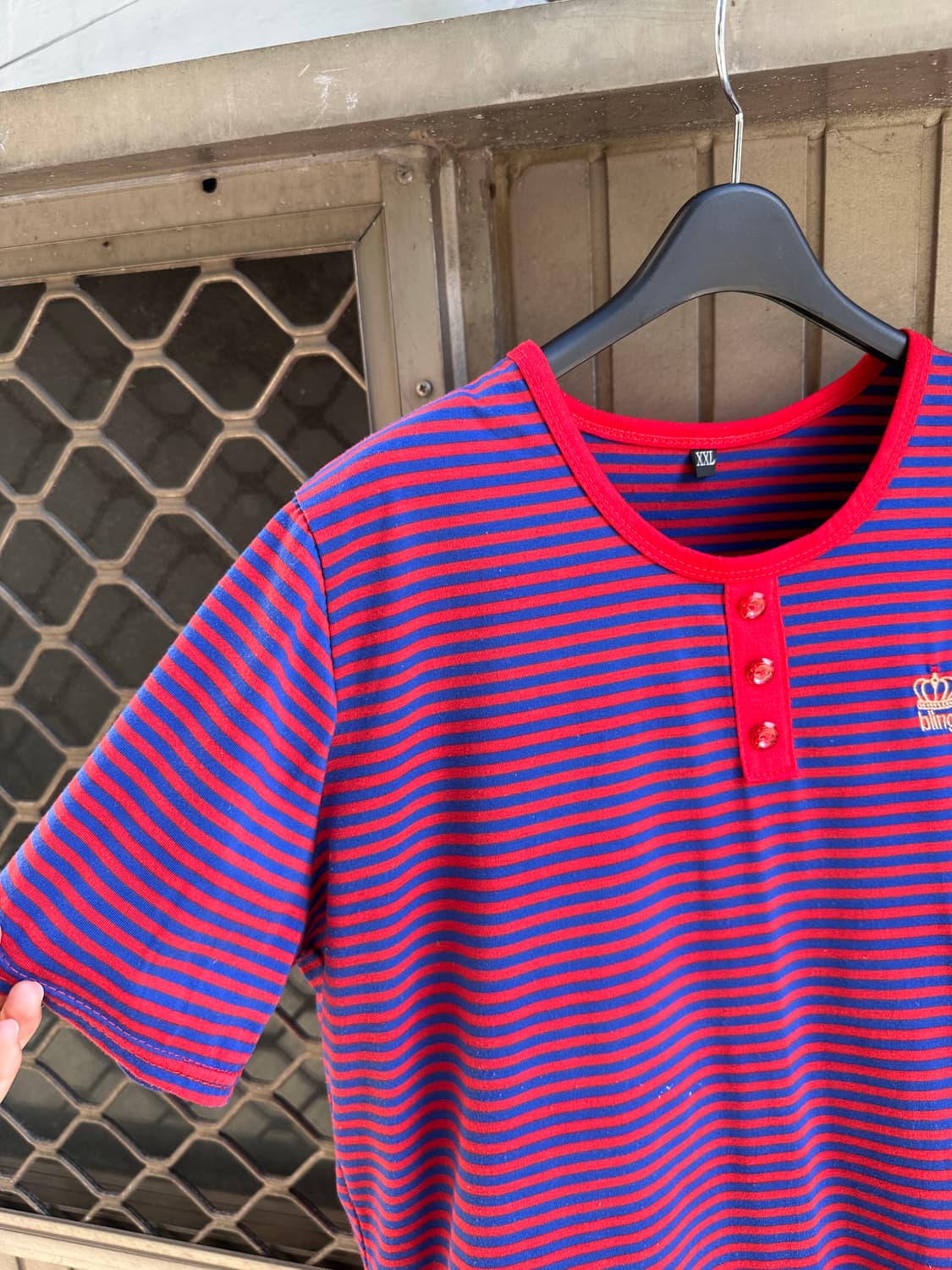 NONE vintage crown point stripe tee 상품이미지4
