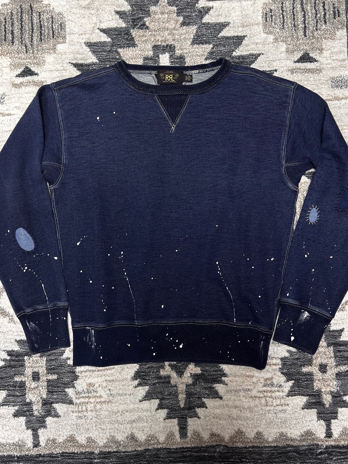 [M] RRL 디스트레스드 테리 스웻셔츠 상품이미지3