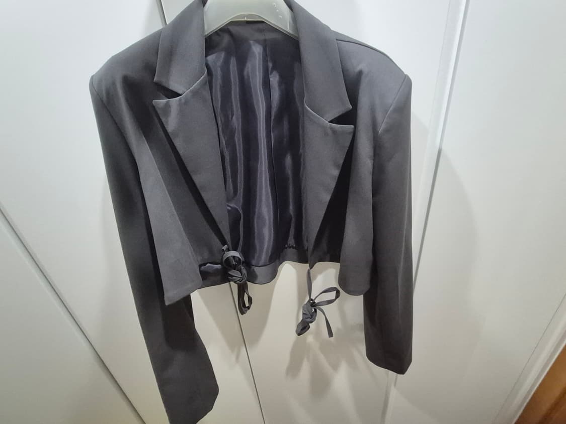 (구)come out and play 리본 크롭자켓 상품이미지1