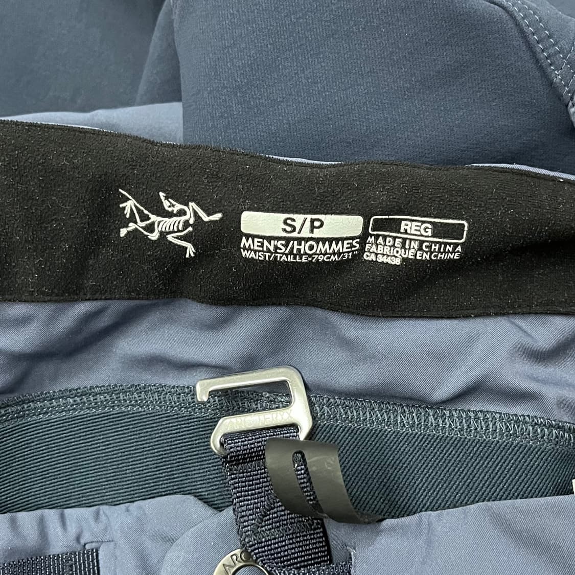 [정품/S] 아크테릭스 등산 바지 블루 b10 상품이미지4