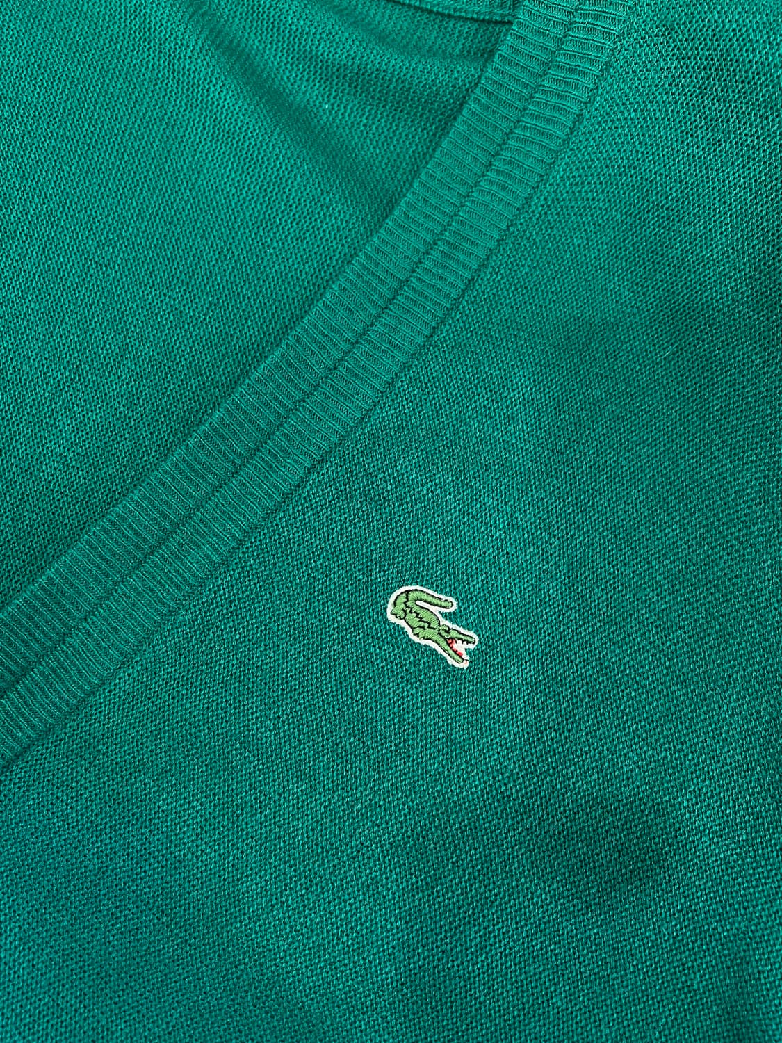 90s Lacoste 라코스테 가디건 (made in Spain) 상품이미지8