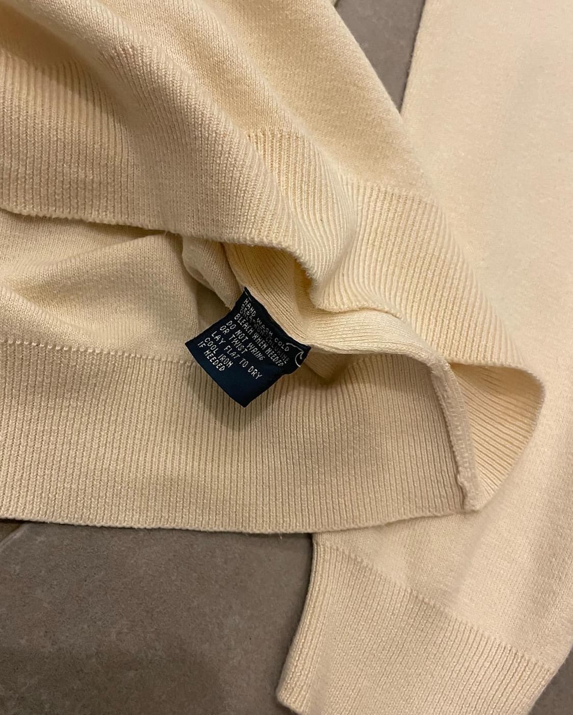 폴로 오트밀 니트 상품이미지4