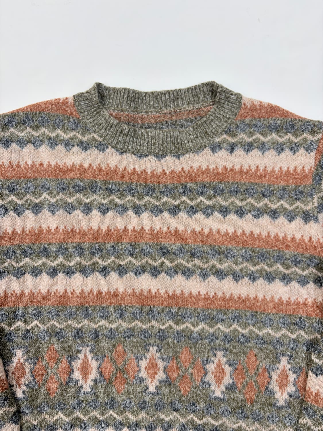 빈티지 페어아일 니트 상품이미지3