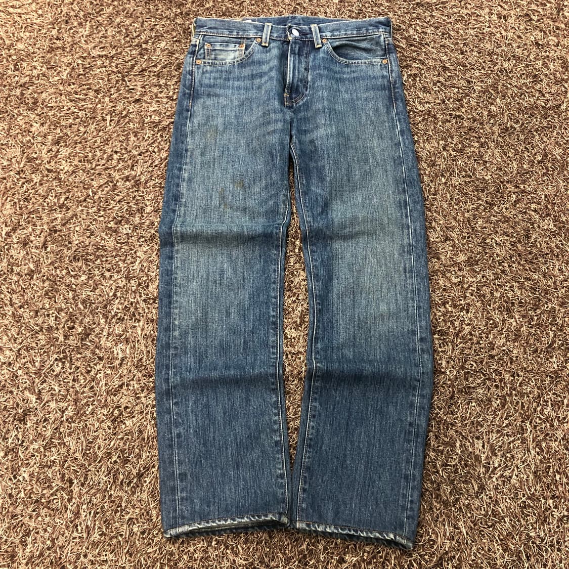 리바이스 빅E 505 워싱 데님 팬츠 상품이미지2